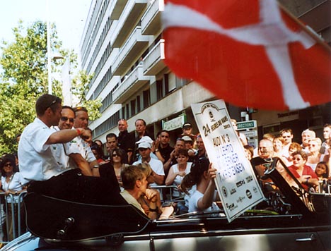 Audi 3 på paradekørsel